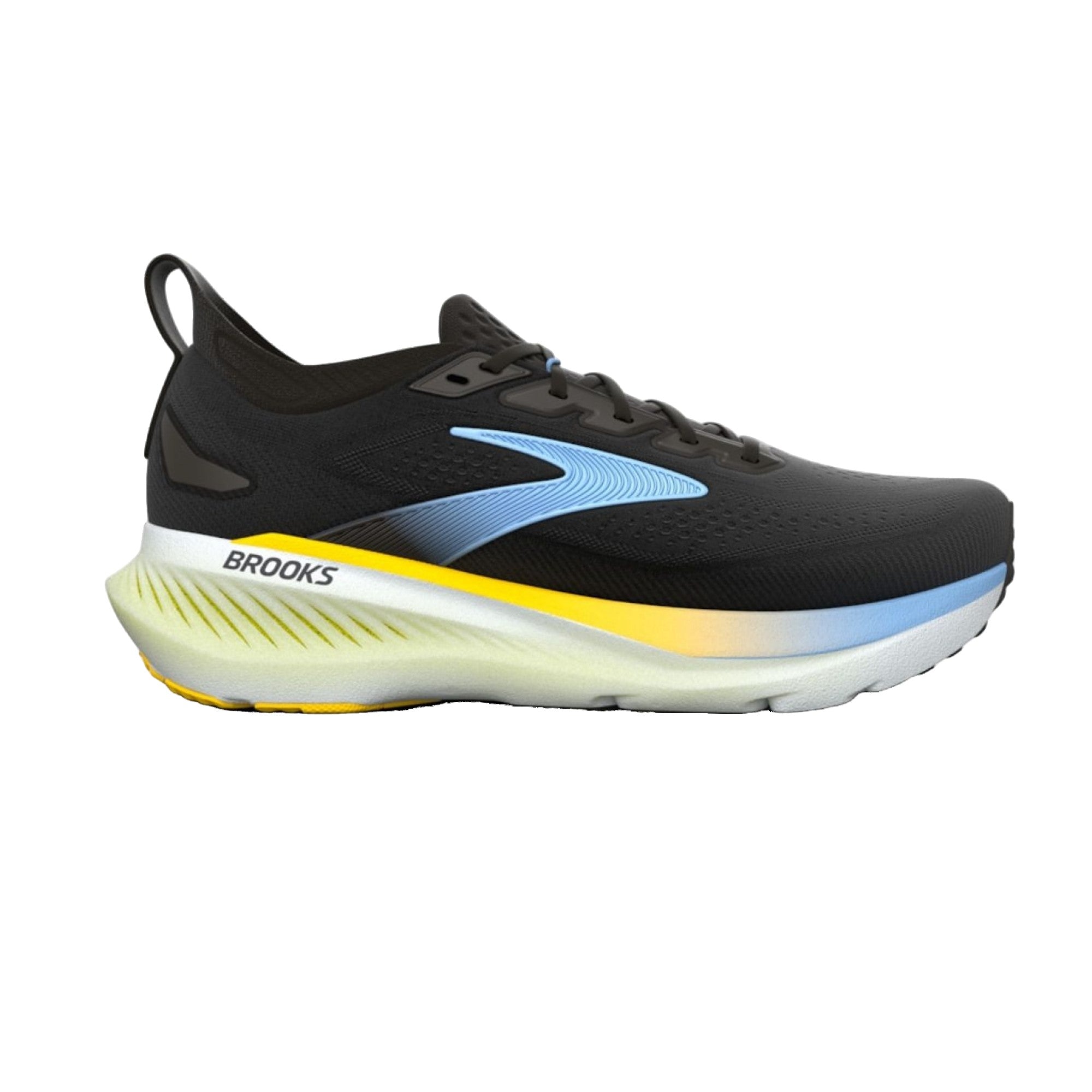 Scarpa Uomo Glycerin 23, con tomaia in mesh Nera