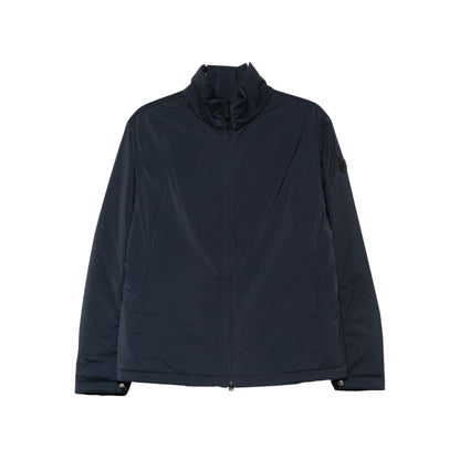 Giubbino Uomo Blu, corto, con chiusura frontale full zip