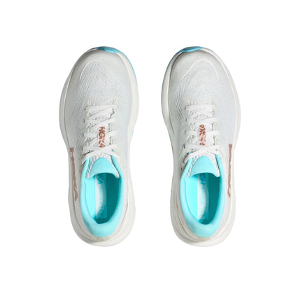 Sneakers Donna Hoka modello W Rincon 4 Bianco/Celeste