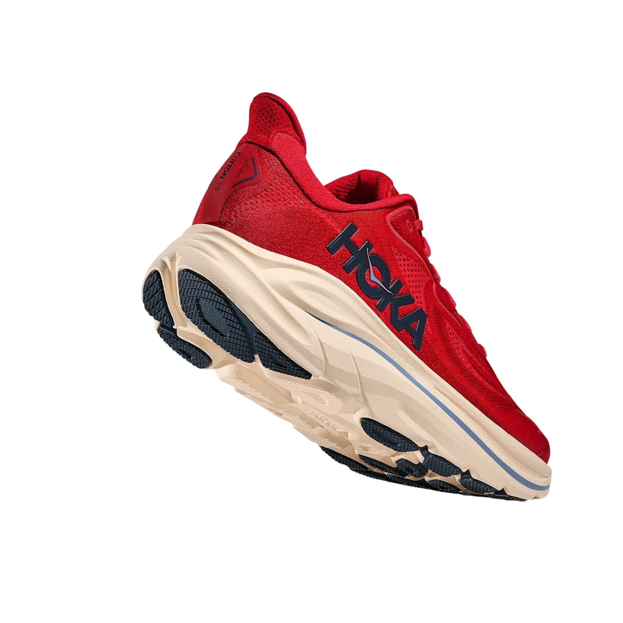 Scarpa Running Uomo Clifton 10 Rosso retro