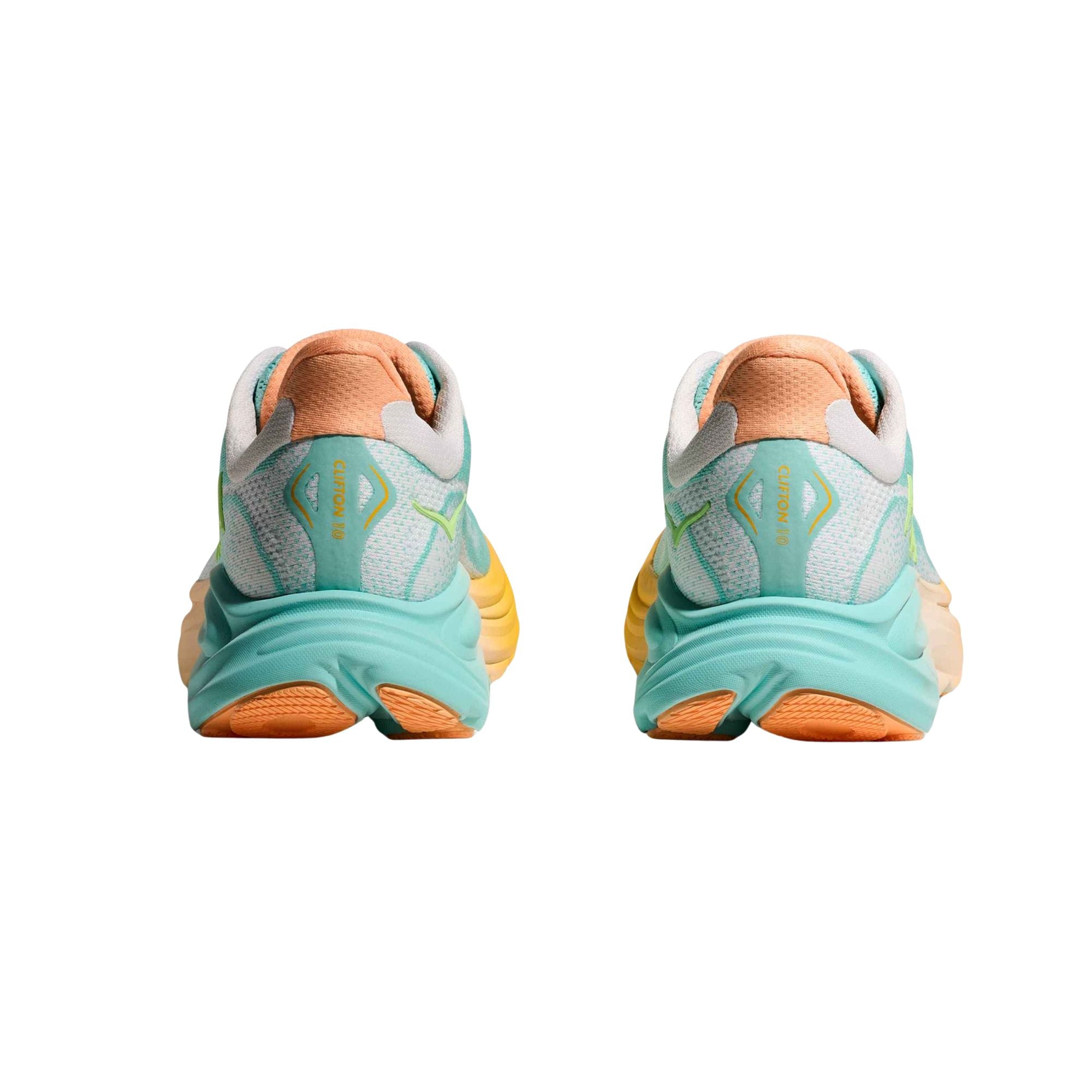 Scarpa Donna Clifton 10, con tomaia in mesh tecnico e intersuola CMEVA ultra-leggera
