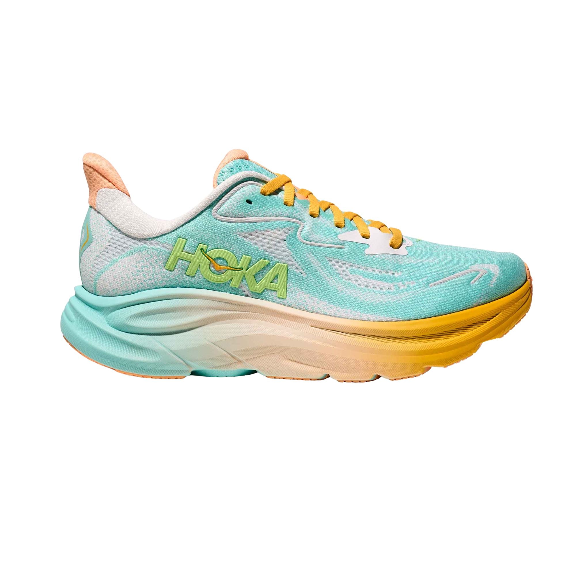 Scarpa Donna Clifton 10, con tomaia in mesh tecnico e intersuola CMEVA ultra-leggera