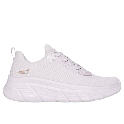 Sneakers Donna Bobs Sport B Flex Hi - Flying Lilla con tomaia in maglia 
