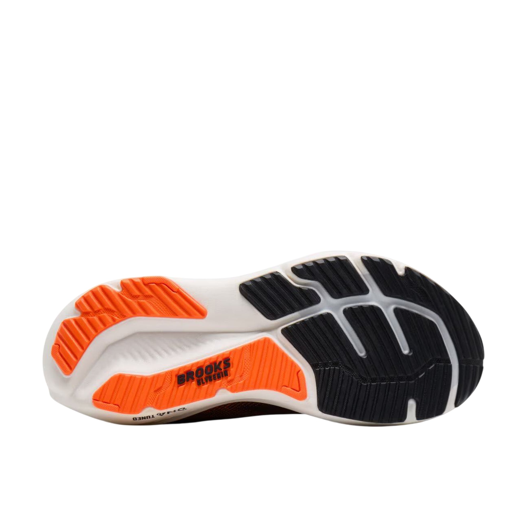 Scarpa Running Uomo Glycerin 23 Nero/Arancione suola
