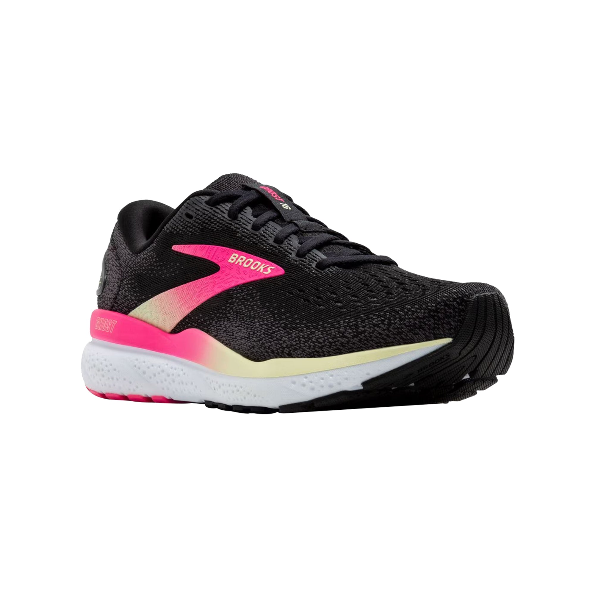 BROOKS Scarpe da Running Donna Ghost 16 Nero e Fucsia