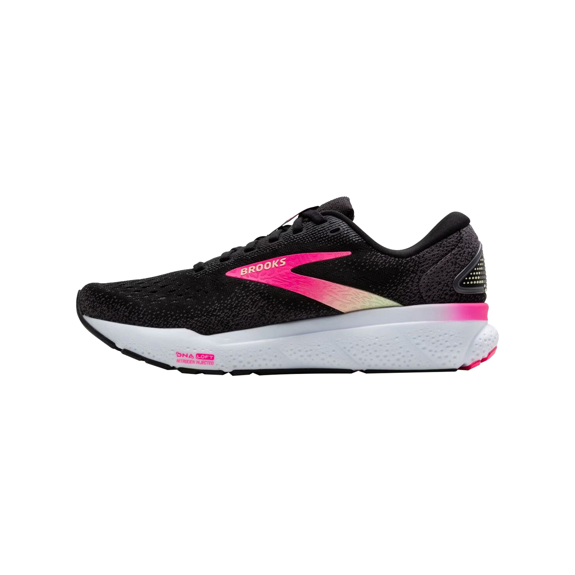 BROOKS Scarpe da Running Donna Ghost 16 Nero e Fucsia