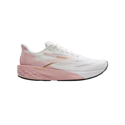 BROOKS Scarpe Running Donna Launch 11 Bianco/Rosa