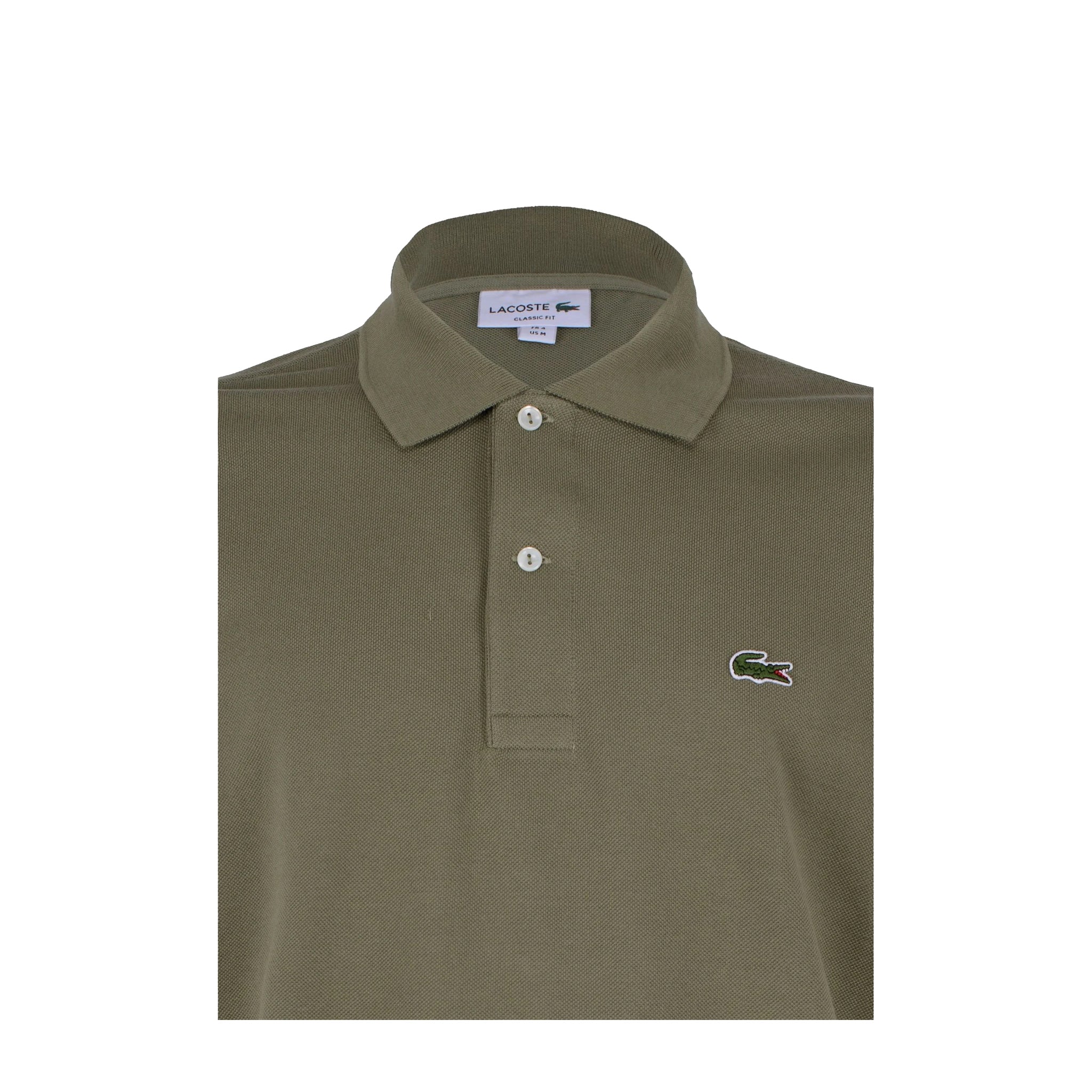 Polo Uomo classic fit Verde dettaglio