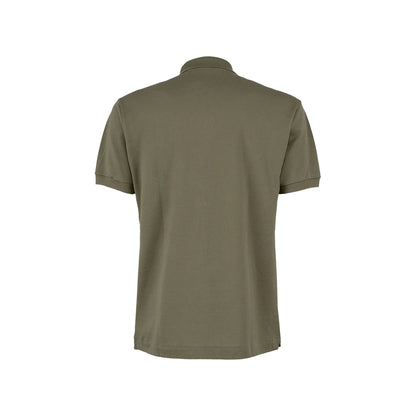 Polo Uomo classic fit Verde retro