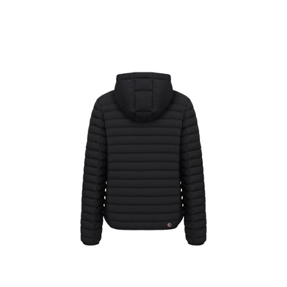 Piumino Uomo leggero, Nero, con cappuccio e design classico