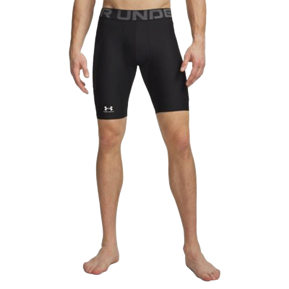 Shorts Uomo HeatGear Pocket nero frontale