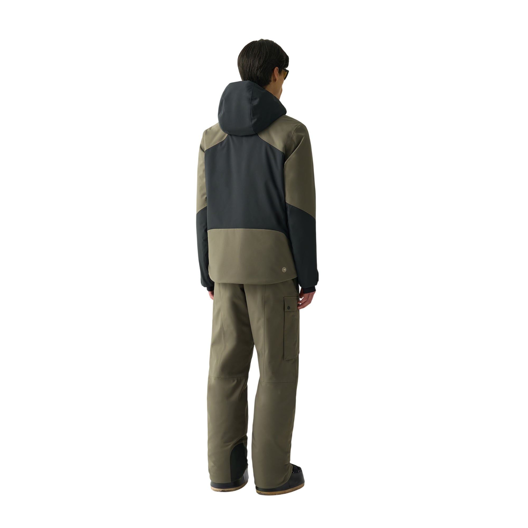 Giacca da sci Uomo Advance Verde modello retro