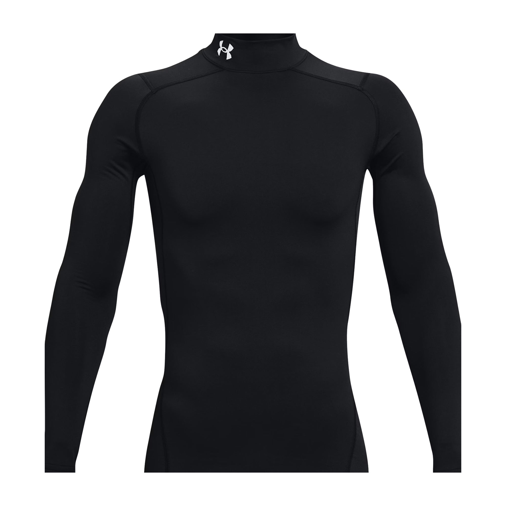 Under Armour Maglia Compressione Dolcevita Nera