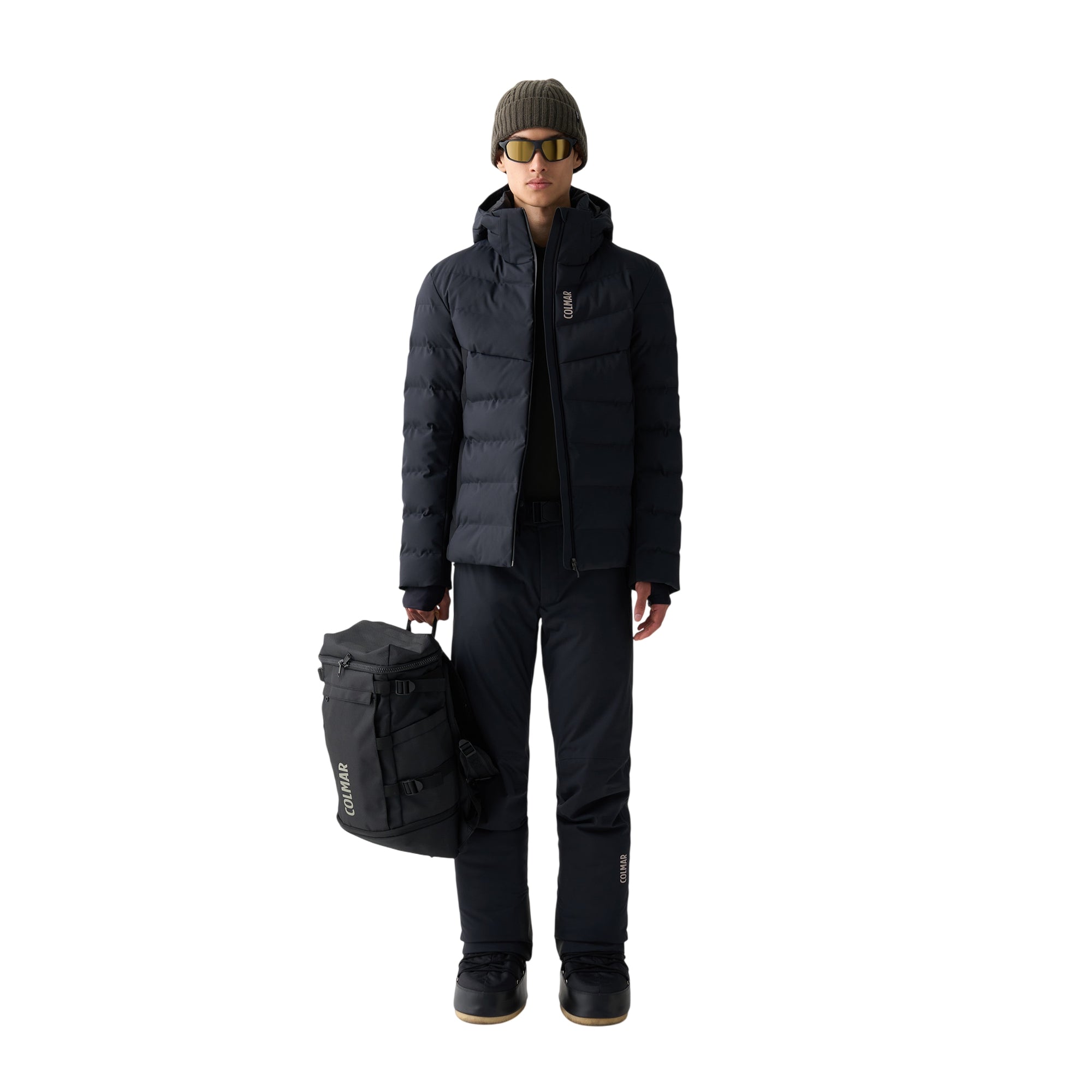 Giacca da sci Uomo Easy On Nero modello frontale