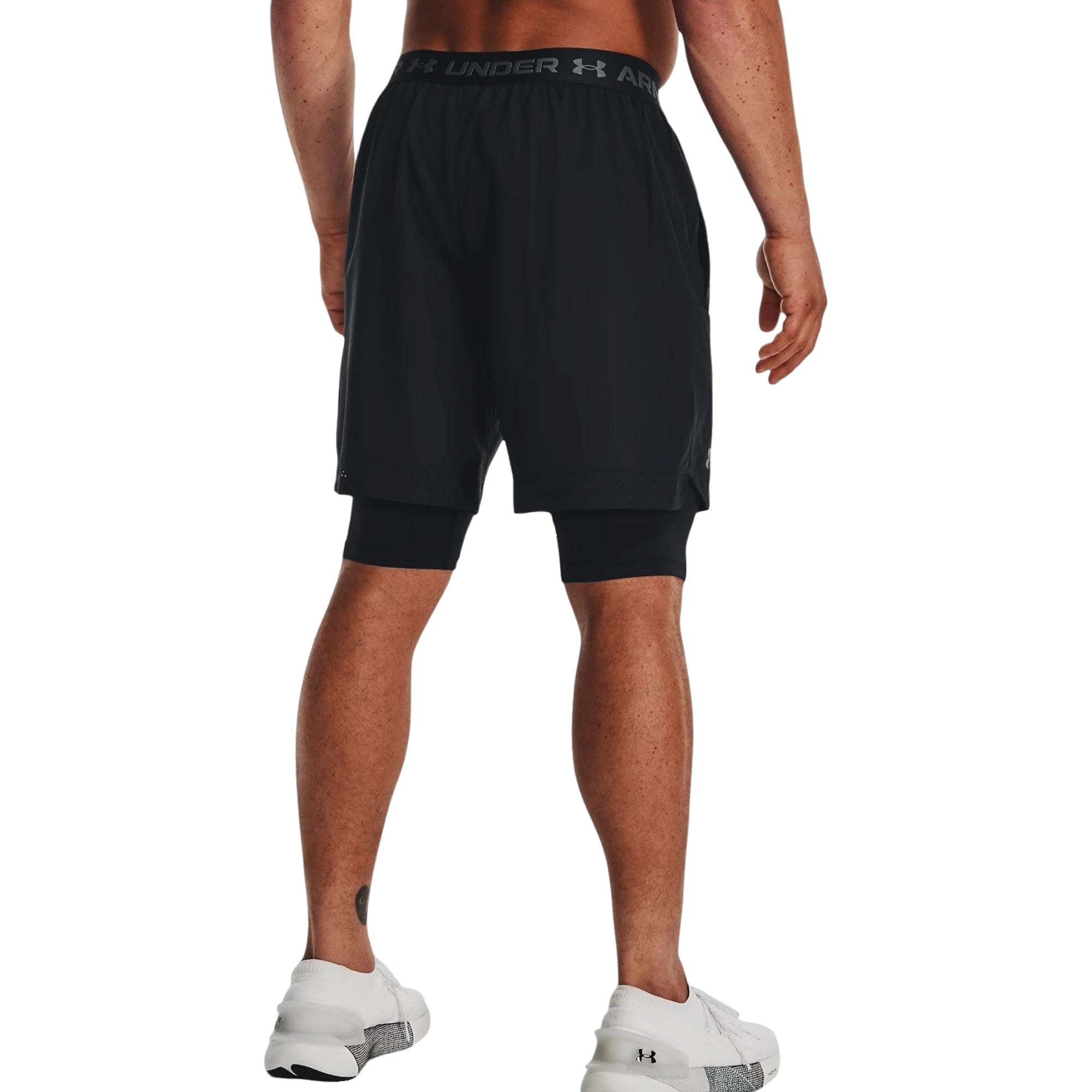 Shorts Uomo 2-in-1 Vanish Woven modello retro