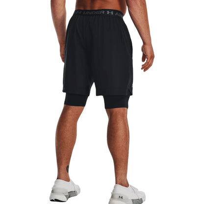 Shorts Uomo 2-in-1 Vanish Woven modello retro