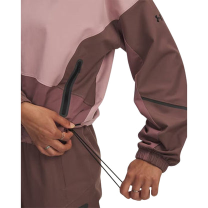 Giacca Donna con orlo con coulisse Rosa dettaglio