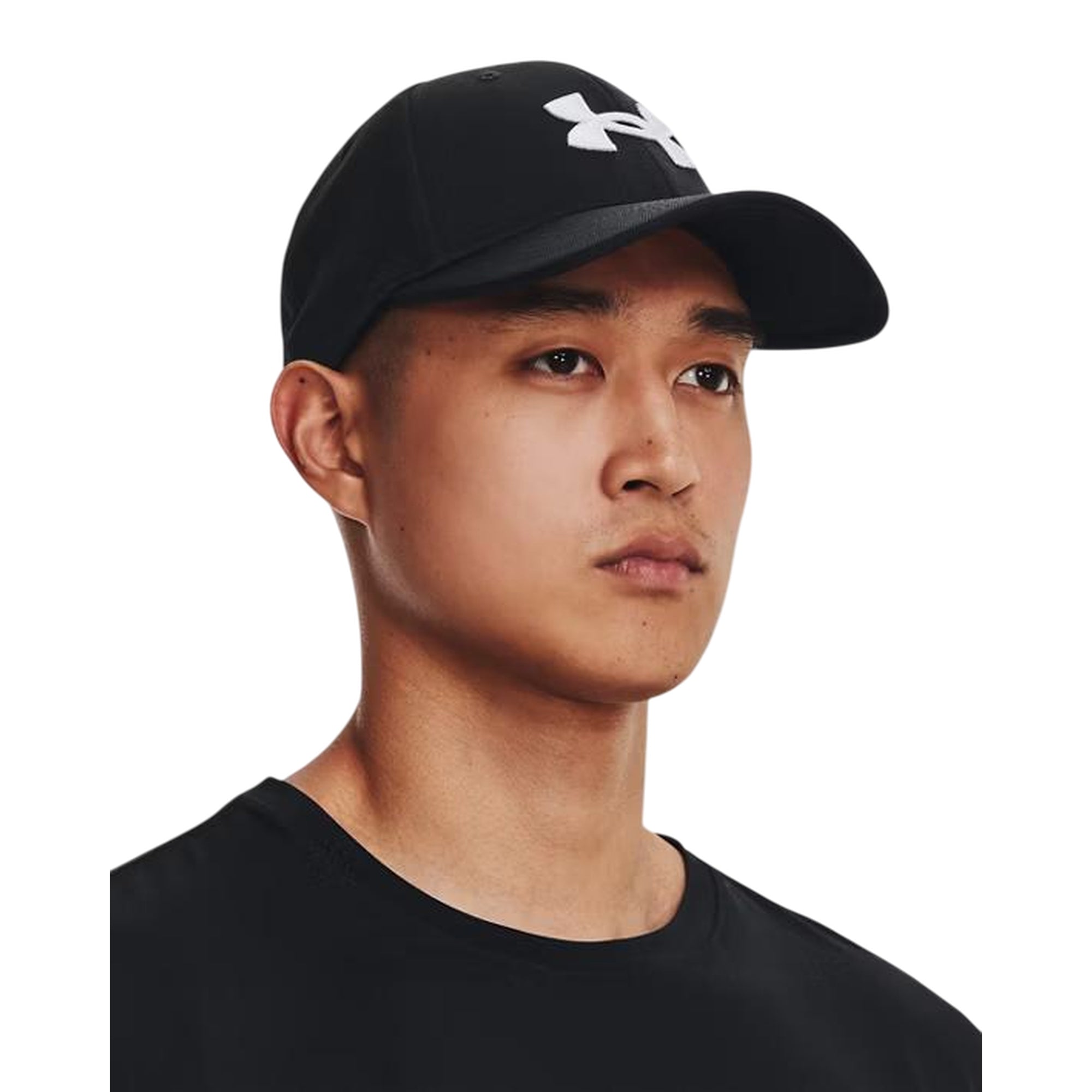 Cappello Uomo Blitzing Low Nero con logo bianco modello