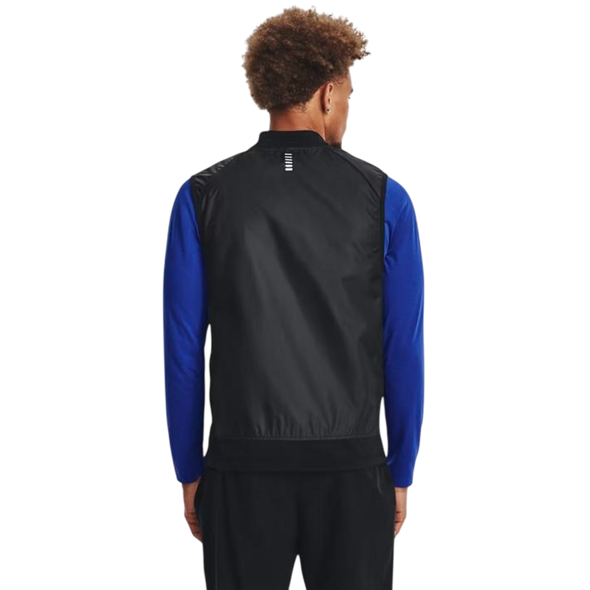 Gilet Uomo Launch Insulated Nero modello retro