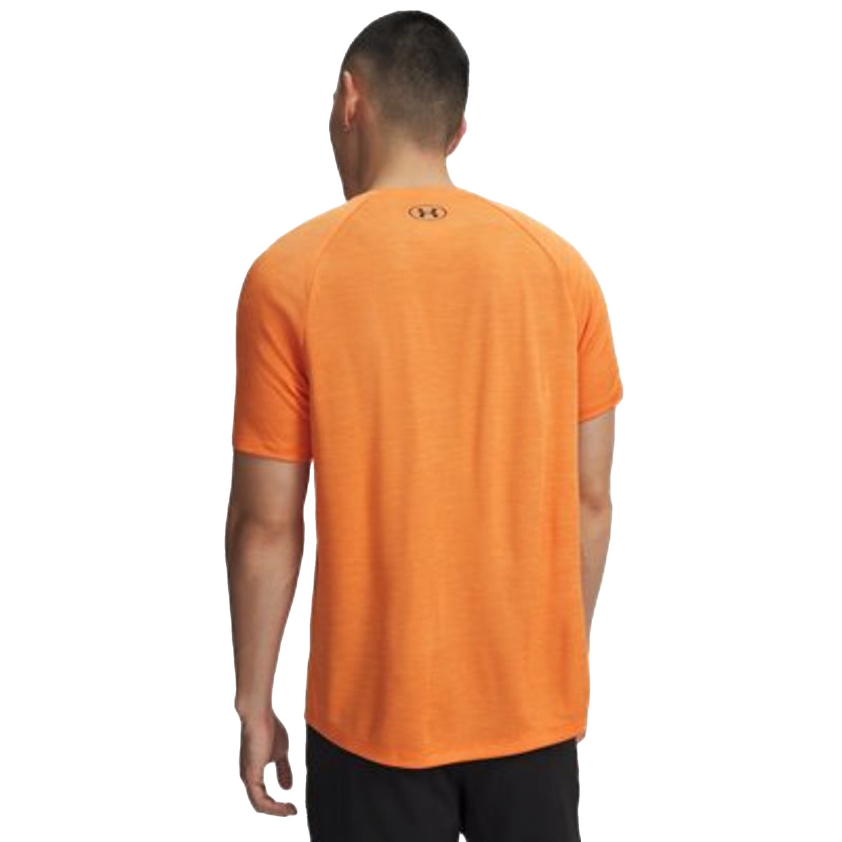 T-shirt sportiva Uomo UA Tech™ Textured Arancione modello retro