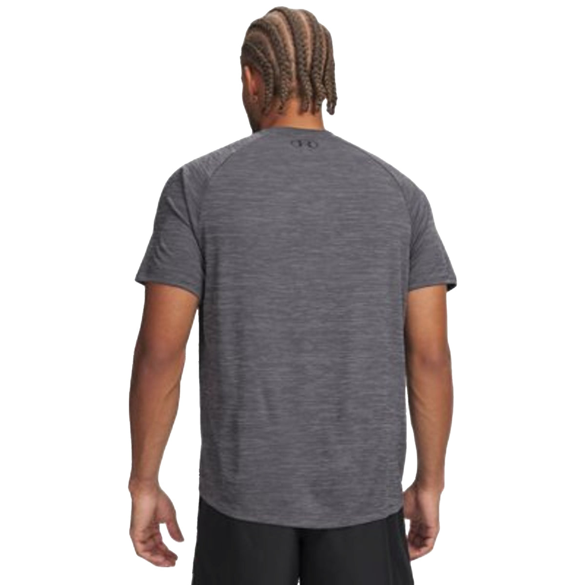 T-shirt sportiva Uomo UA Tech™ Textured Grigio modello retro