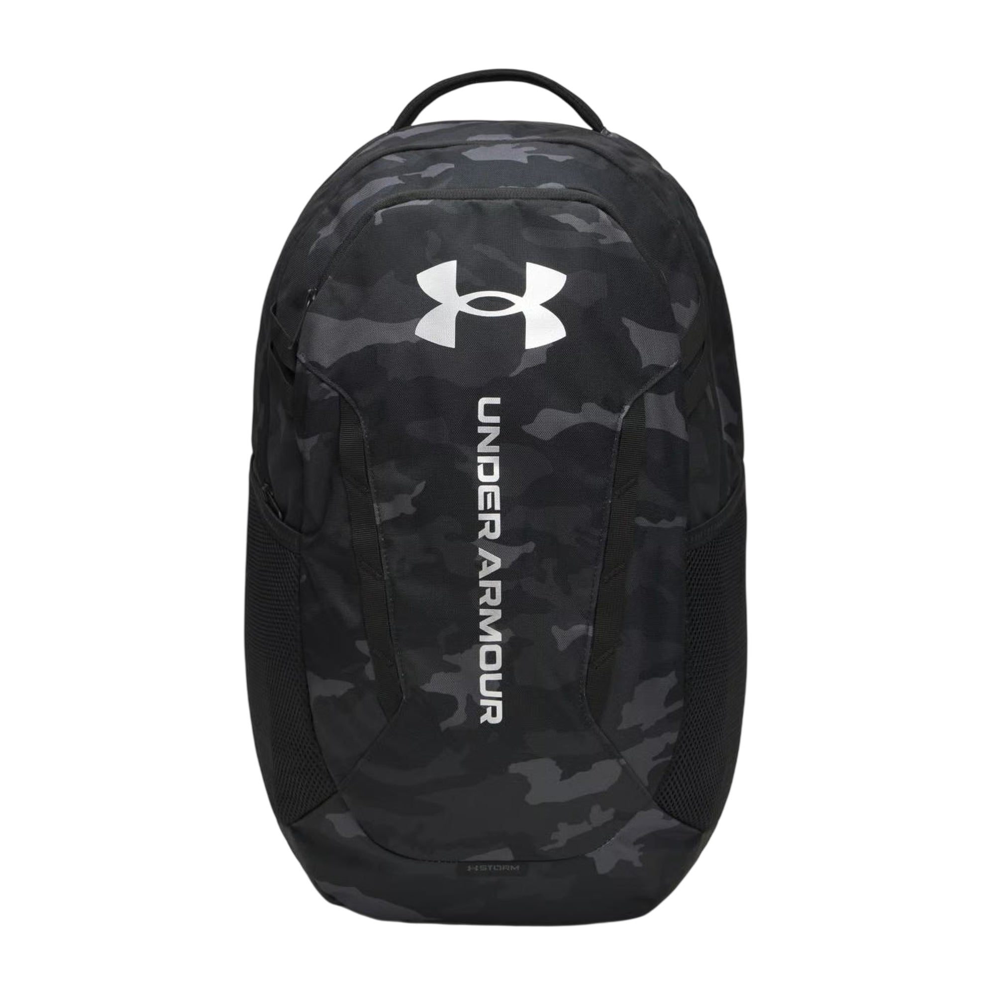 Zaino Unisex UA Hustle 6.0 Nero con stampa logo 