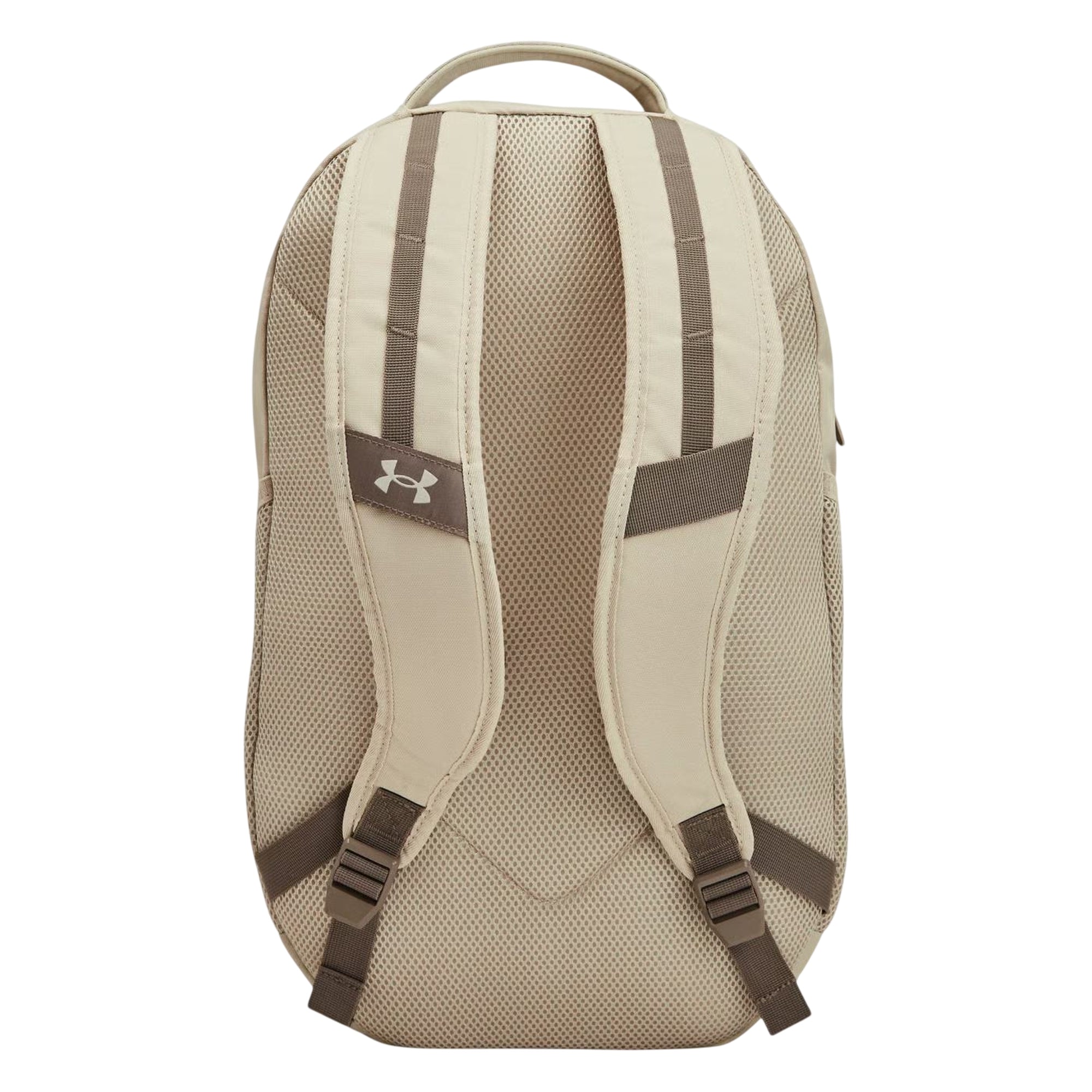 Zaino Unisex UA Hustle 6.0 Beige con stampa logo