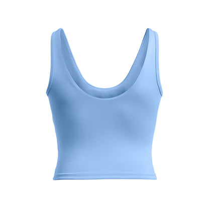 Under Armour Canottiera Montion Tank Celeste