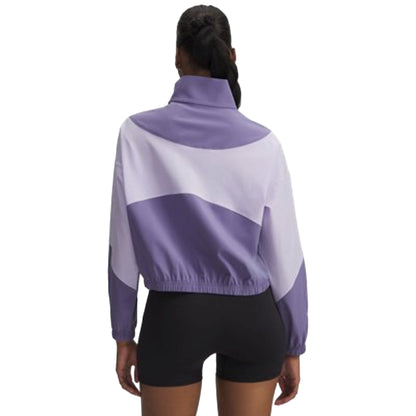 Giacca sportiva Donna Rival Woven Lilla retro