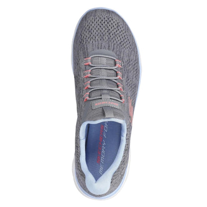 Sneakers Donna slip-in con intersuola leggera ammortizzante e dettagli Rosa