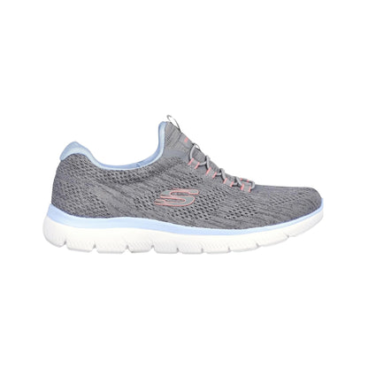 Sneakers Donna slip-in con intersuola leggera ammortizzante e dettagli Rosa
