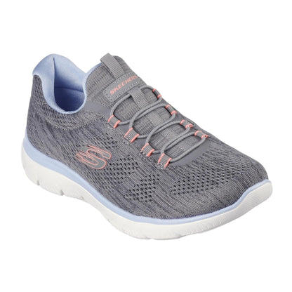 Sneakers Donna slip-in con intersuola leggera ammortizzante e dettagli Rosa