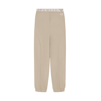 Pantalone Donna sportivo, con elastico sul fondo e logo