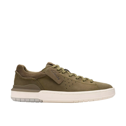 Sneakers Uomo Courtlite2 Run Verde, in camoscio con plantare Contour Cushion