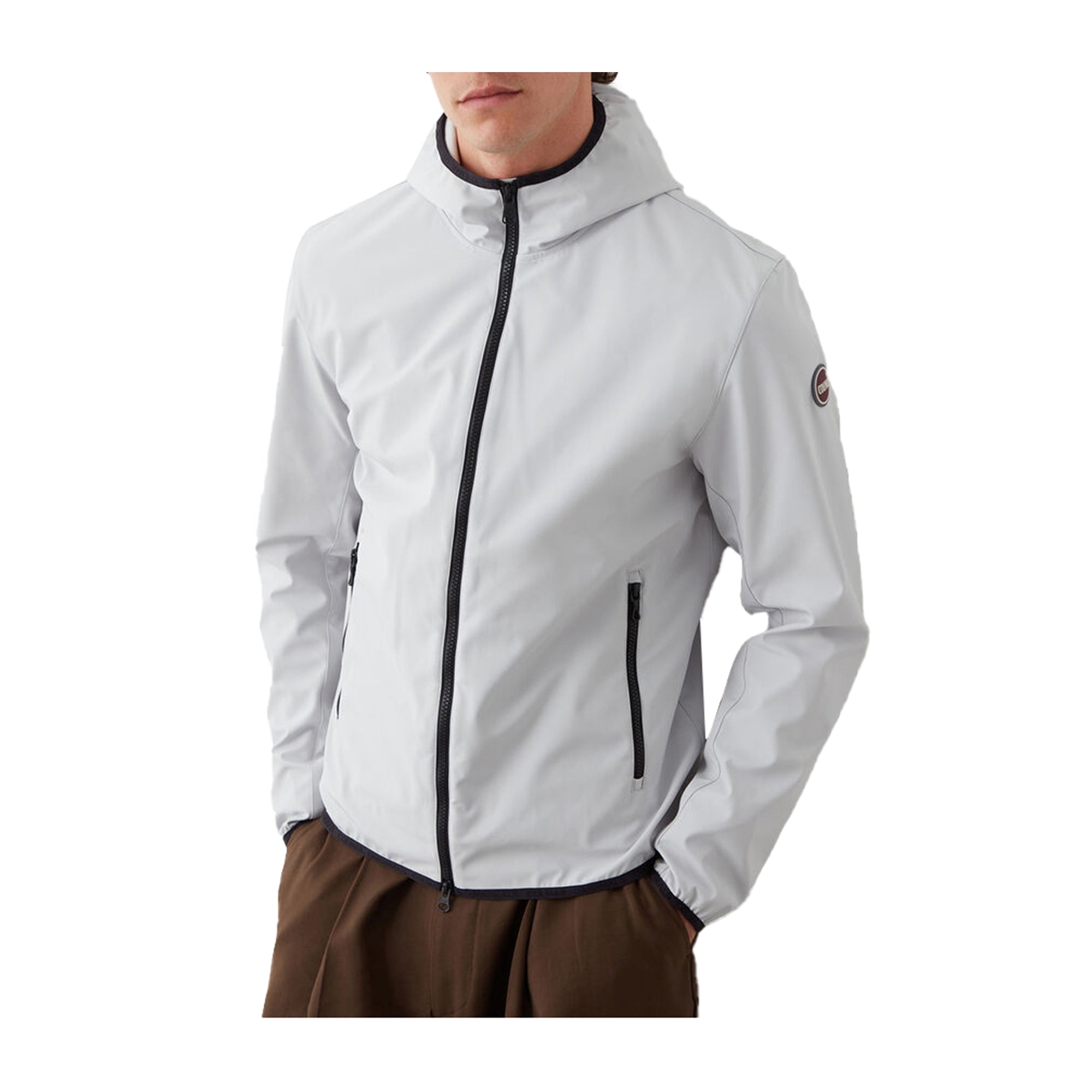 Colmar Giacca Uomo in softshell con cappuccio Grigio