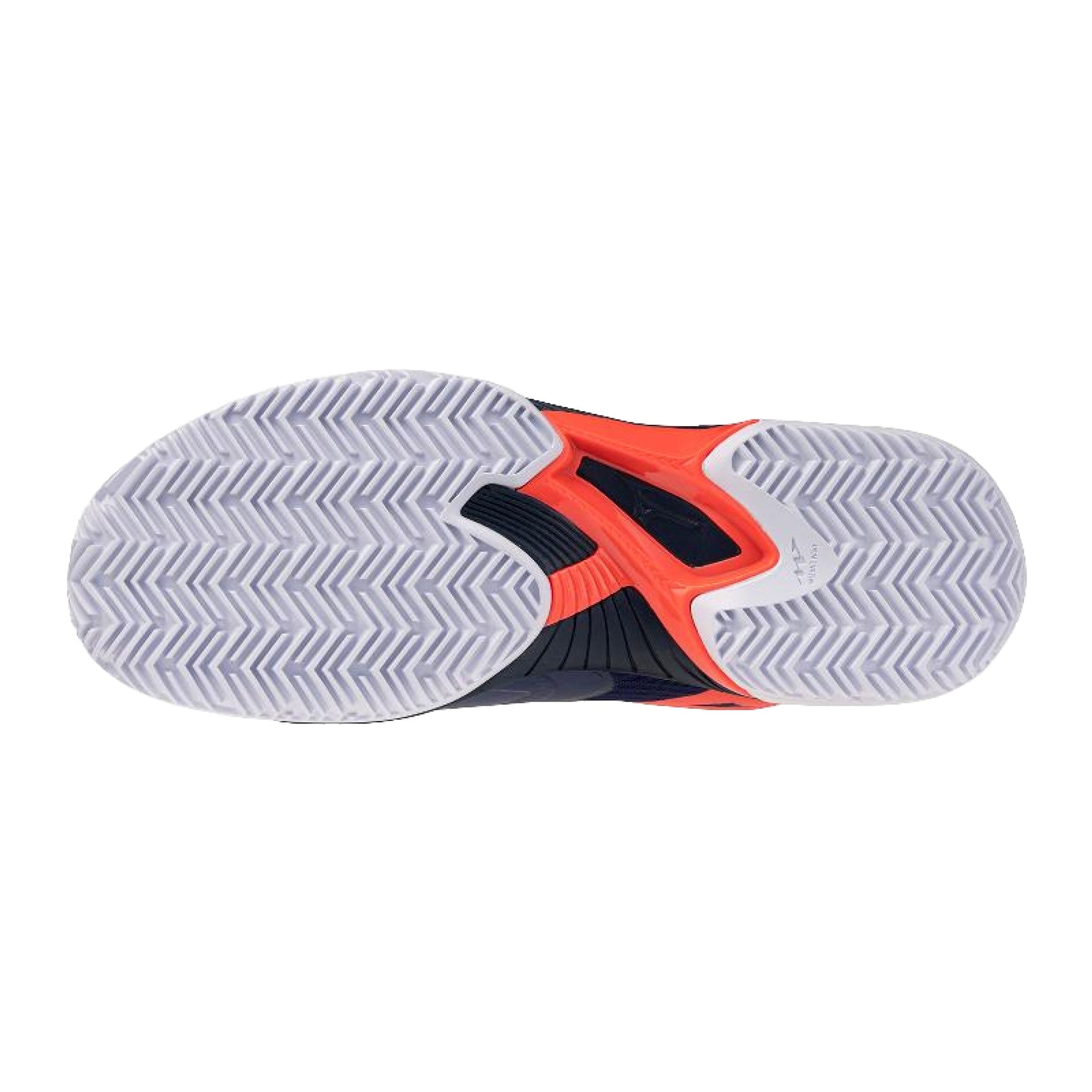 Scarpa Tennis Unisex Wave Exceed Court Blu suola