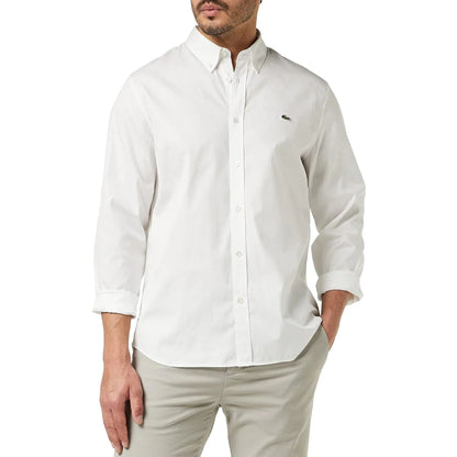Camicia Uomo 100% Cotone Regular Fit - Bianco