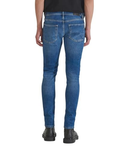 Antony Morato Jeans OZZY Tapered Strappi Uomo Blue Denim Taglia 36