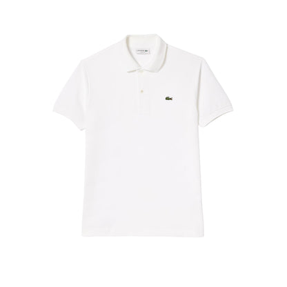 Polo Uomo "L.12.12" Piquet Di Cotone - Bianco