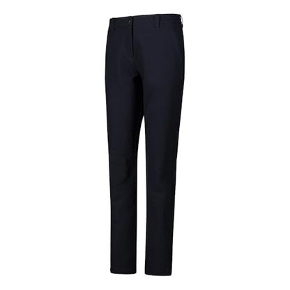 Pantaloni Donna da Trekking Stretch con zip e bottone