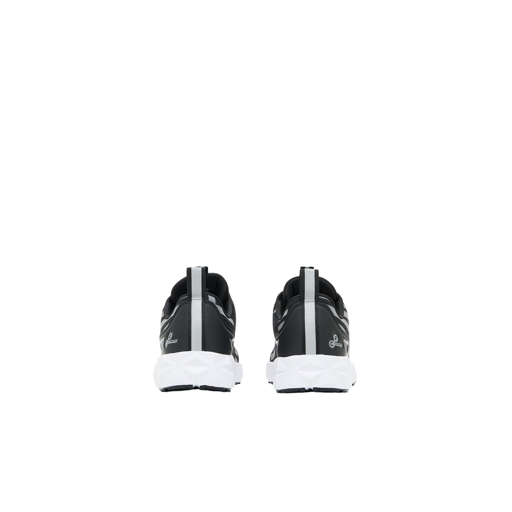 Sneakers Uomo Nera, traspirante con battistrada a zigzag 