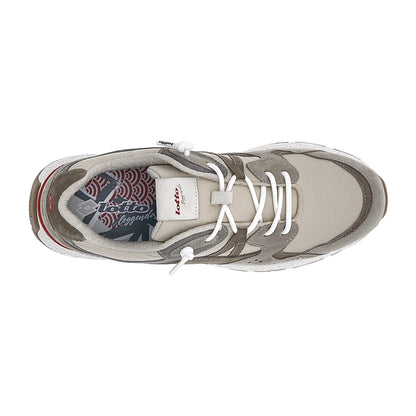 LOTTO Sneaker Tokyo Shinjuku Uomo Beige Marrone