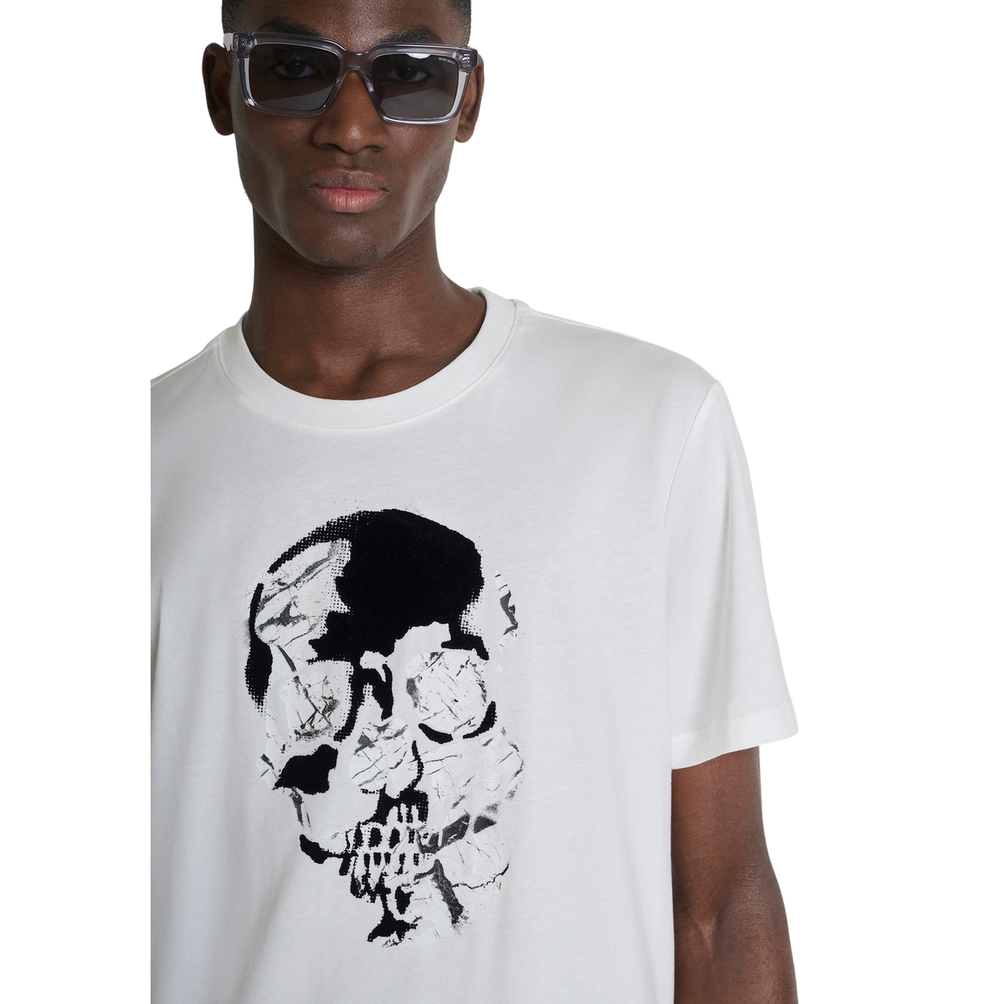 T-shirt Uomo in jersey di cotone, dal fit morbido