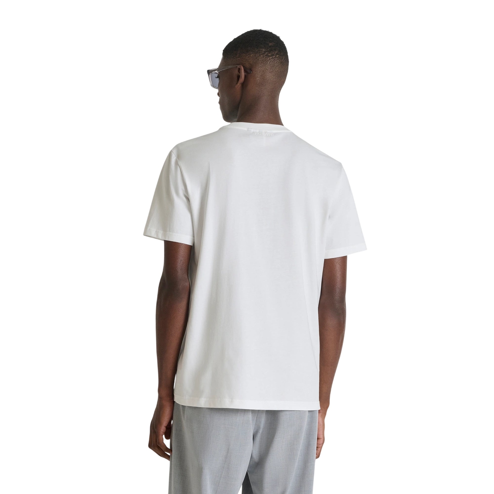 T-shirt Uomo in jersey di cotone, dal fit morbido