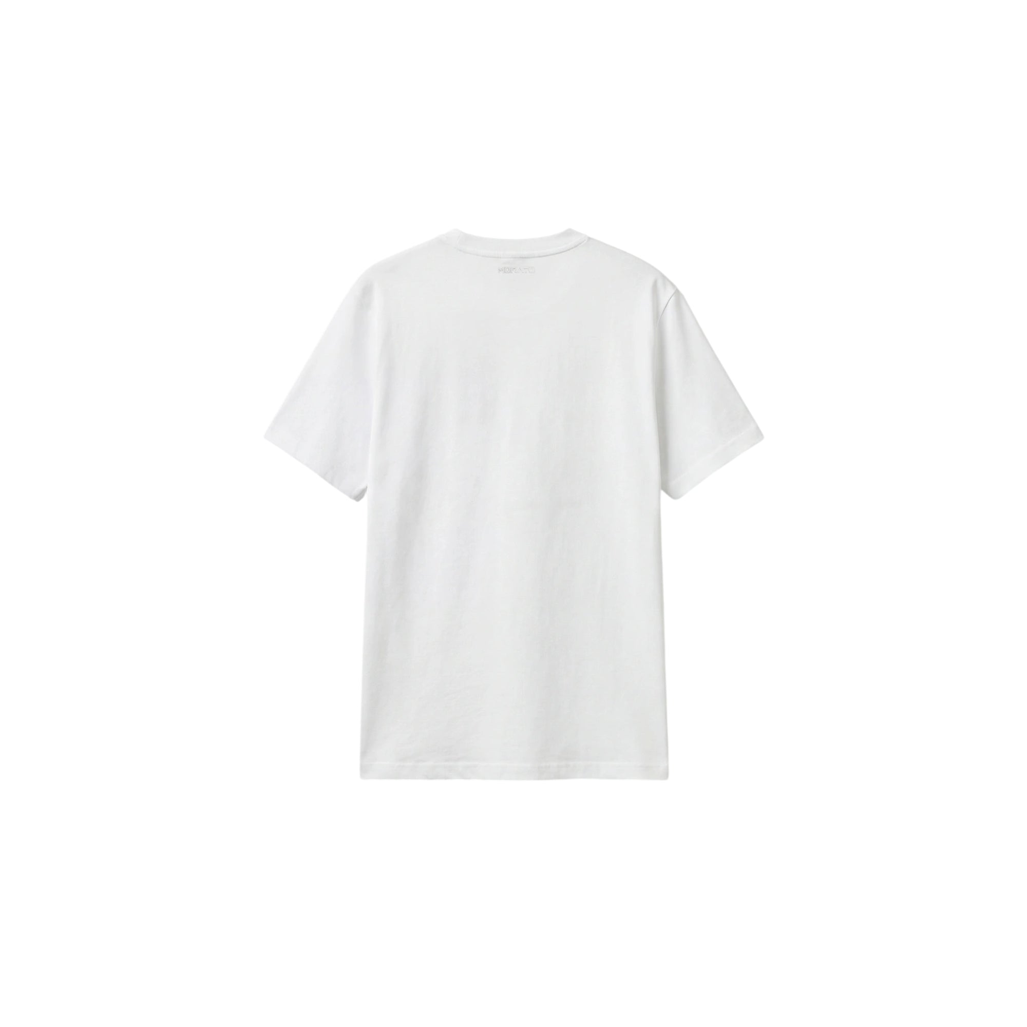 T-shirt Uomo in jersey di cotone Bianco, con teschio stampato