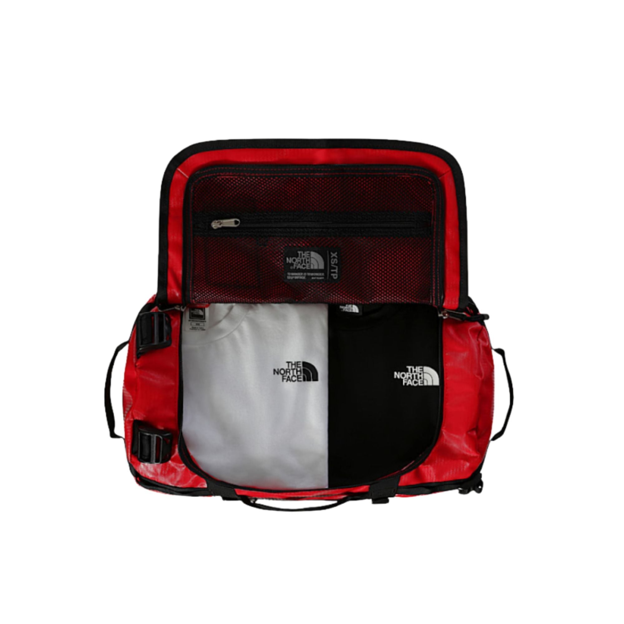 Borsone Uomo Camp Duffel XS 31 Litri Rosso interno
