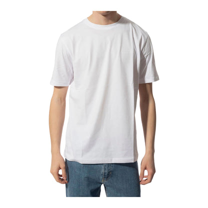 T-shirt Uomo Halen, a maniche corte, con logo ricamato in tono colore 