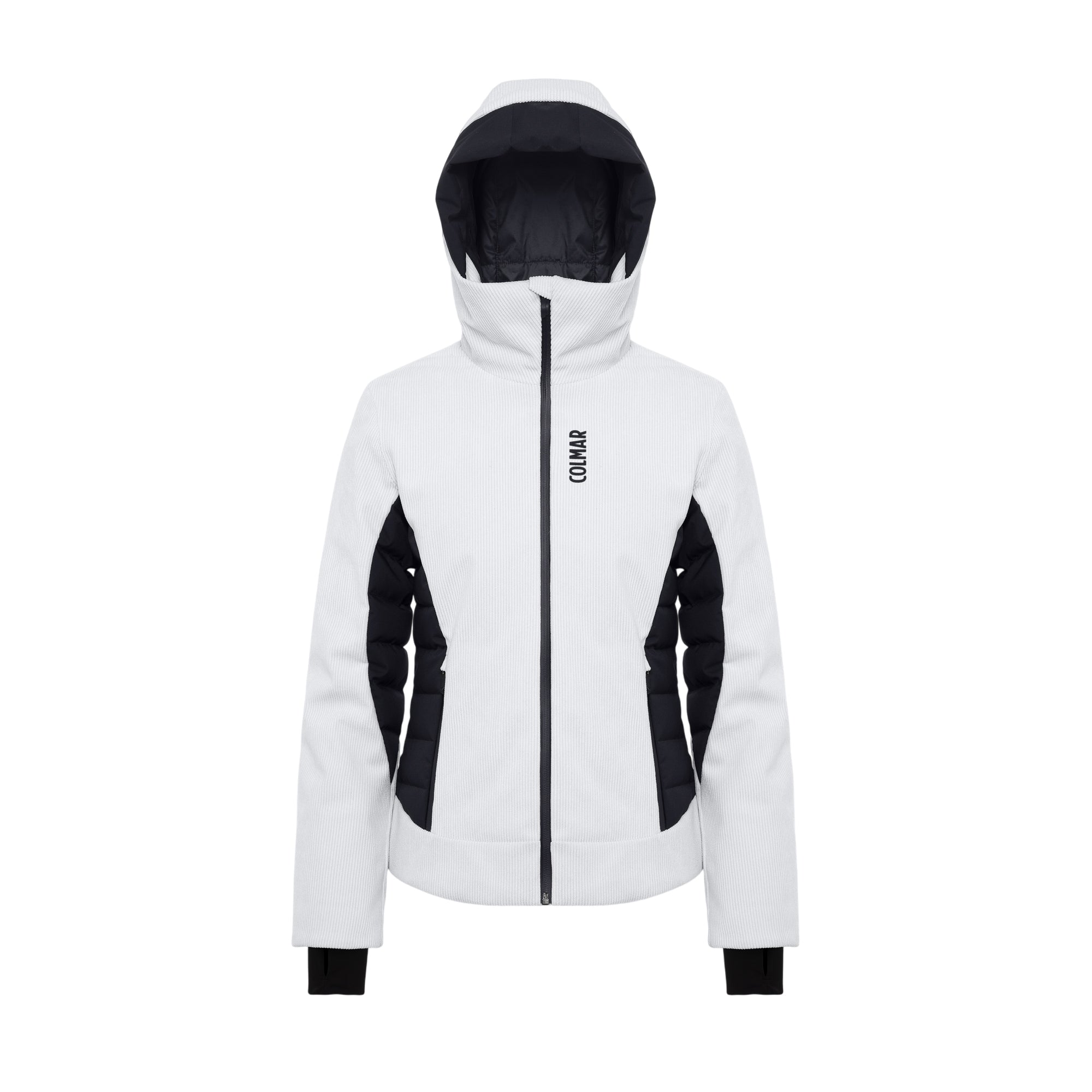 Giacca da sci Donna Delicacy in velluto Bianco