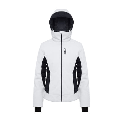 Giacca da sci Donna Delicacy in velluto Bianco