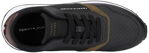 Tommy Hilfiger Sneakers Uomo Evo Runner Nero Taglia 40